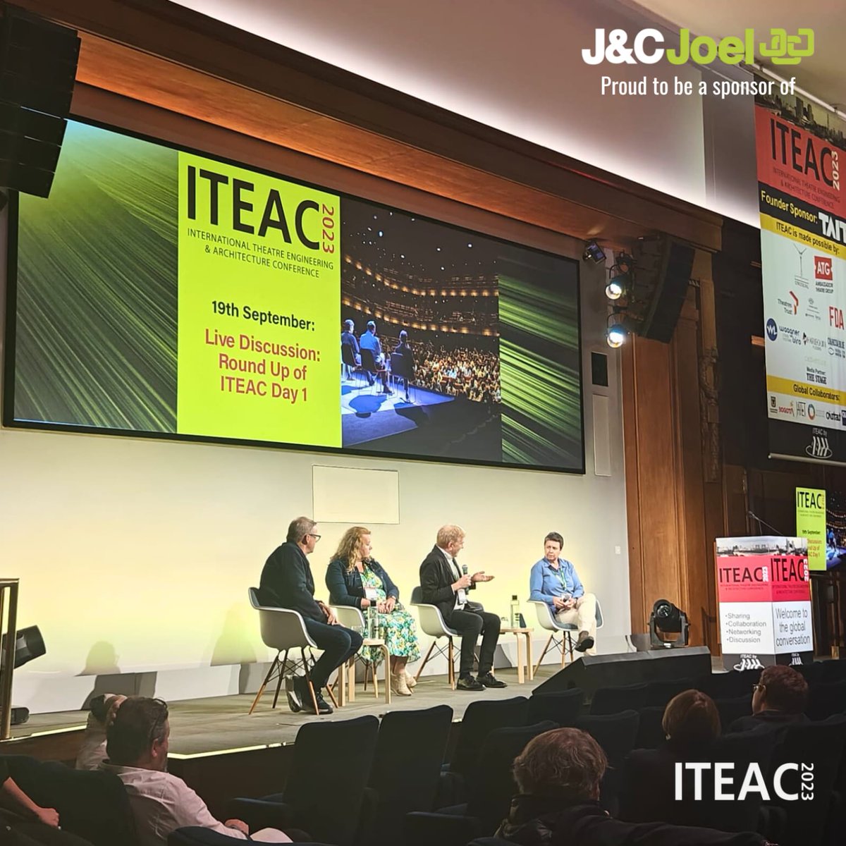 Fascinating first day at ITEAC, great conversations about collaborating to overcome the challenges of sustainability and reaching new communities. Looking forward to tomorrow. #proudsponsor #iteac2023 #sustainability #collaboration #impact #community #technology #innovation