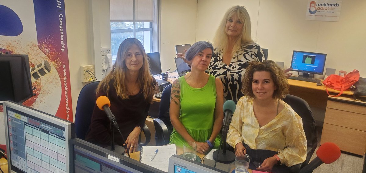 decibellesuk's tweet photo. At @brooklandsradio today having a chat with Brea! Thanks for having us on 🥰🎶 https://t.co/7dAAe35WSr