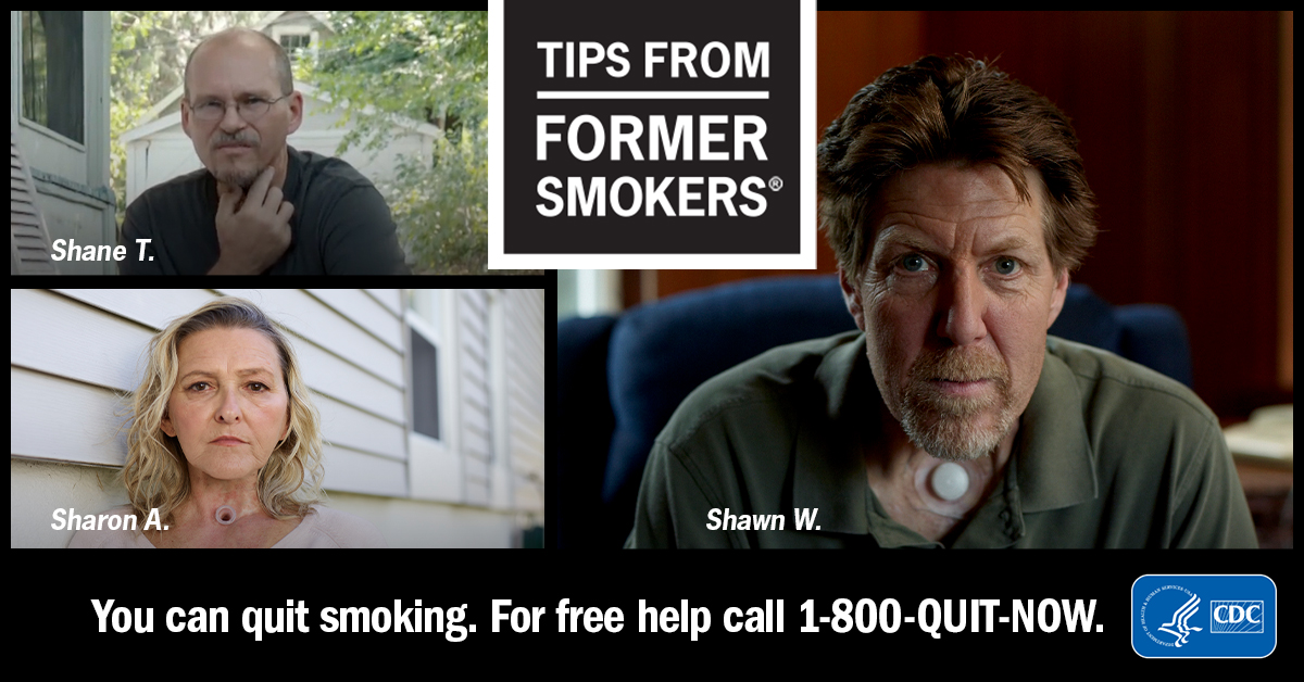 CDCgov's tweet photo. Quitting smoking has health benefits at any age, no matter how long or how much you have smoked. It’s never too late to quit.

Find free resources to help you quit: https://t.co/2q5d5nCBWk #CDCTips https://t.co/pmatxC7pb4