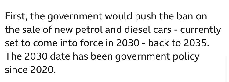 This is bad for UK car manufacturers, bad for UK consumers, bad for the planet AND bad for the government which has just sunk HALF A BILLION POUNDS in a battery factory