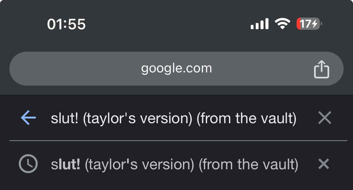 iamkennethlee's tweet photo. .@taylorswift13, look what you made me do (to my @Google search history) https://t.co/iPWvt2OLA5