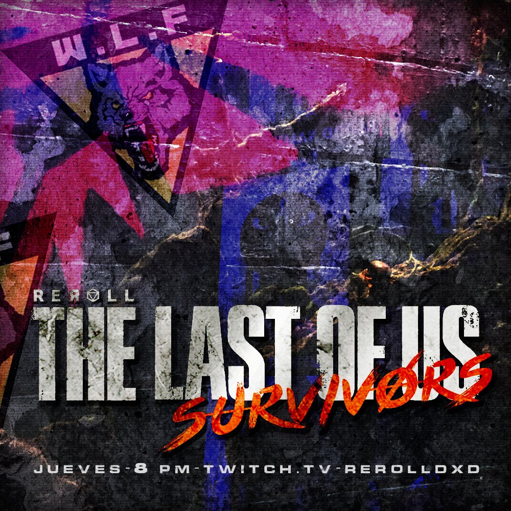 rerolldxd's tweet photo. THE LAST OF US: SURVIVORS 🪸
¿Cuál fue el momento más intenso del episodio anterior?
JUEVES 20 HRS MEX / 23 HRS ARG
por https://t.co/7w6toSmUnn
Sistema: Médula RPG
Disponible es: https://t.co/OvPAOrvS1w
#rolentuidioma #ttrpgs #TheLastOfUs #medularpg https://t.co/Osj2wAImm0