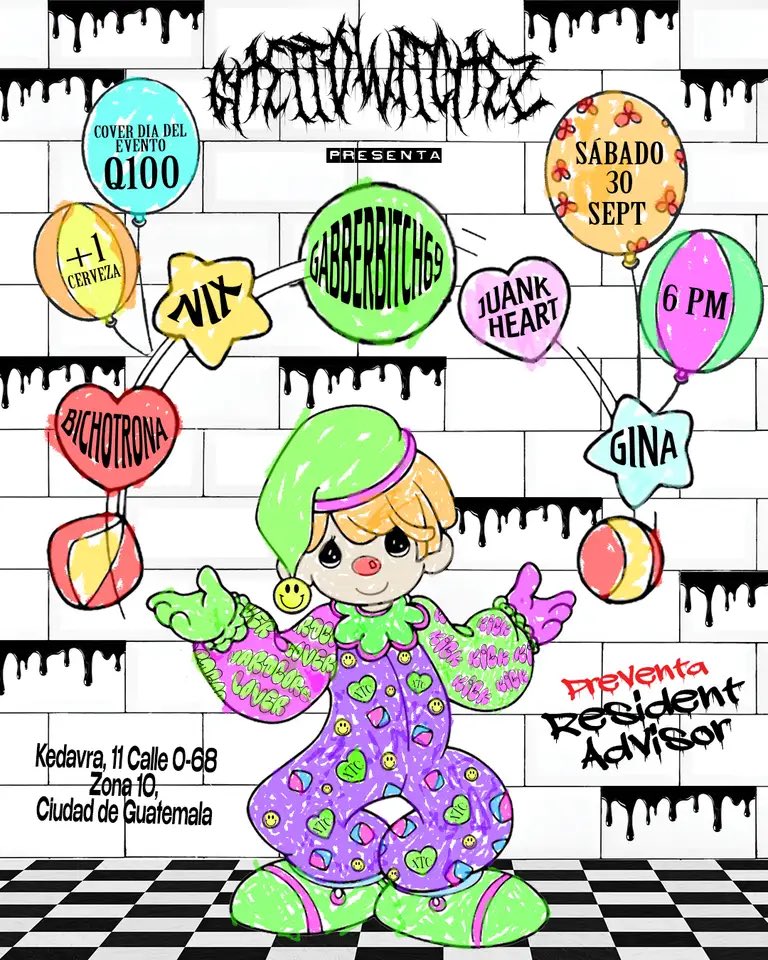 No pelien 🤝🕊️ eventa pensada para chiques que sólo quieren ver cosas bellas y tripear toda la noche, son todes bienvenides, dragas, swifties, rockerites, bellakas, alts TODES son bienvenides 😳 vengan a bailar ENTRADAS EN EL LINK DE ABAJO ra.co/events/1766194…