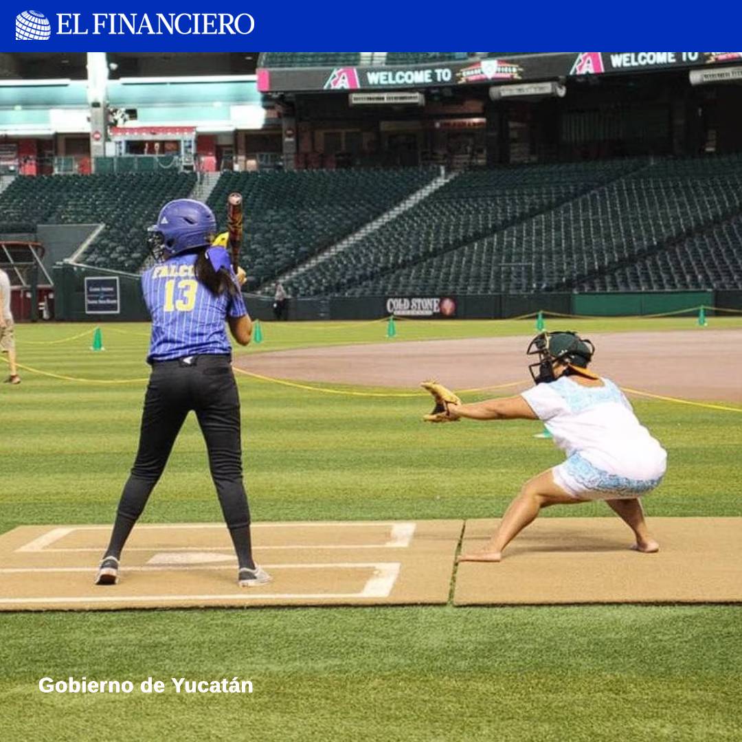 ElFinanciero_Mx's tweet image. Las Amazonas de Yaxunah, equipo femenil yucateco de softbol, ganaron abultadamente su primer partido de exhibición contra las Falcons de la Universidad del Valle de #Phoenix en #EU, en donde destacaron con sus uniformes de huipiles. 🥰

➡ bit.ly/45YsXlB