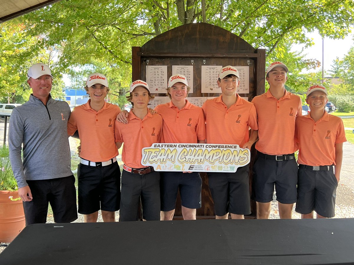 Congratulations to the 2023 <a href="/ECC_Sports/">ECC SID</a> Boys Golf Champions your <a href="/LovelandTigers/">Loveland Tigers</a>! Incredible tournament with all six golfers shooting 80 or under! Great job golfers and coaches! <a href="/Loveland_HS/">Loveland High School</a> <a href="/LABTigers/">Loveland Athletic Boosters</a> <a href="/TigerSpiritClu1/">Loveland Spirit Club</a>