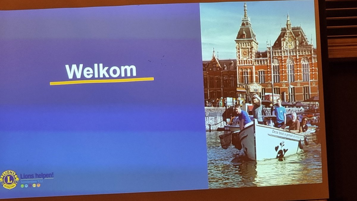 En we zijn weer begonnen 😁
#lions #weserve #lionshelpen #vrijwilligers #vollunteer <a href="/LionsAmsterdam/">Lionsclub Amsterdam 't IJ</a> <a href="/Lions_NL/">Lionsclubs Nederland</a> <a href="/lionsclubs/">Lions International</a> <a href="/lionsclub110AN/">LIONS DISTRICT 110AN</a>