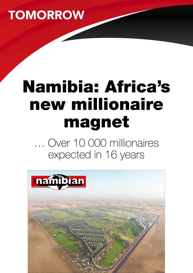 The Namibian tweet media
