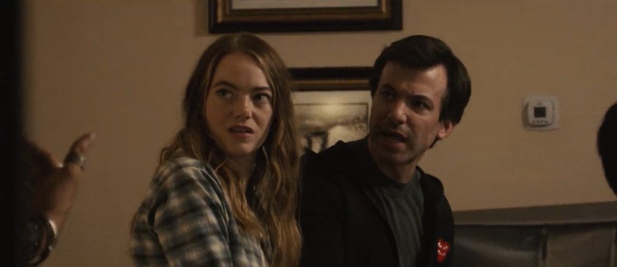 DiscussingFilm's tweet photo. First look at Emma Stone and Nathan Fielder in ‘THE CURSE’.

The series follows a curse that disturbs a newly married couple as they try to conceive a child while co-starring on their new HGTV show. https://t.co/dWJMwg7iDJ
