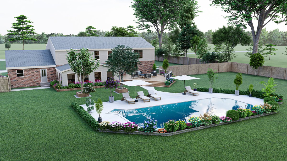 imran53967's tweet photo. Experience the epitome of leisure with our captivating pool design, seamlessly integrated with a chic deck for relaxation. 

Explore our project - 
🌍 https://t.co/RYX9sa5SmM

#ModernDesign #SwimmingPoolDesign #PoolHouseDesign #LuxuryLiving #HomeDesign #Architecture https://t.co/omUWe2ZMtK