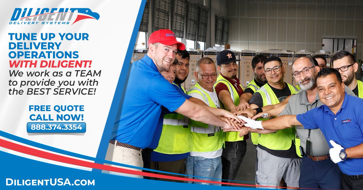 EXCourierIntl's tweet photo. Count on the DILIGENT TEAM to Deliver! https://t.co/oblUxA5xgL #medicalcourier #dedicateddriver #fleetmanagement #hotshot #warehousing #logisticsmanagement #customshipping #deliverysolutions #shipping https://t.co/Y5yXNiX4UB