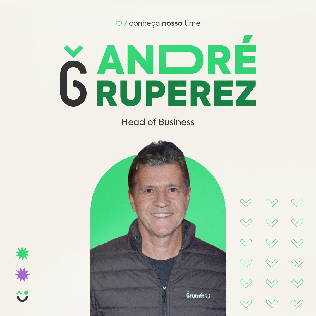 grumft's tweet photo. Conheça o André Ruperez, nosso Head of Business.

Com seu profundo conhecimento do mercado de mídia e sua capacidade de gestão, o André é uma liderança estratégica em nossa equipe. 

André, somos gratos em ter você no time!
#AndreRuperez #GoGrumft #NossoTime #Grumft https://t.co/TW5mUx4lgp