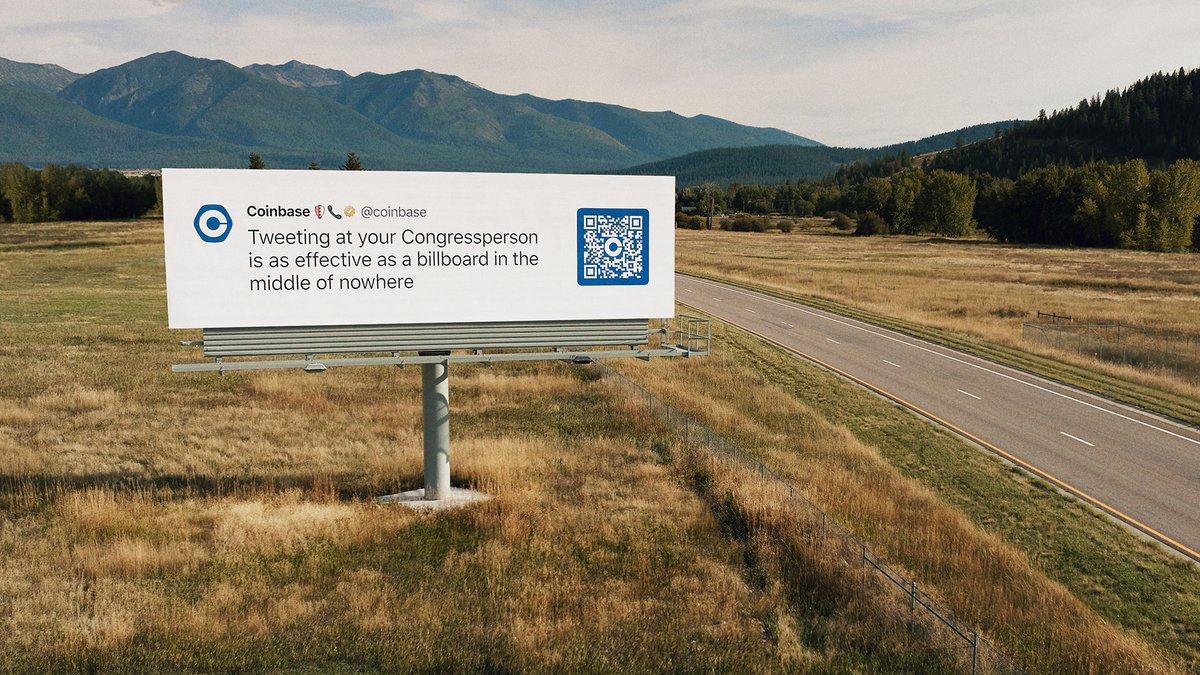 coinbase's tweet photo. Congress will be writing the rules for crypto in the coming months. And our voices matter. But tweeting at Congress won’t work. Calling will.

Don’t bring a tweet to a phone fight.

Call your congressperson for clear, sensible legislation.
→ https://t.co/0gWJJDNFh3 https://t.co/WWfOQsUBmO