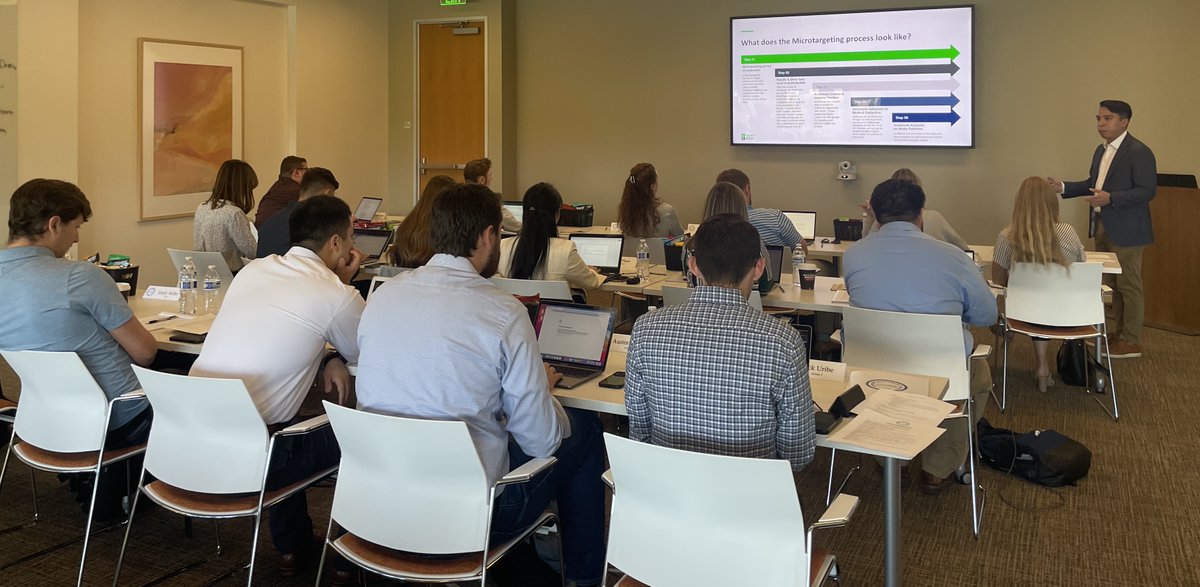 Our team was on the road last week to join the <a href="/CAtrailblazers/">CA Trailblazers</a> Campaign Management College sharing how to best leverage data to win elections up and down the ticket! 
Thank you to the <a href="/CAGOP/">California Republican Party</a> for providing such a valuable platform where we can all learn and grow as leaders!