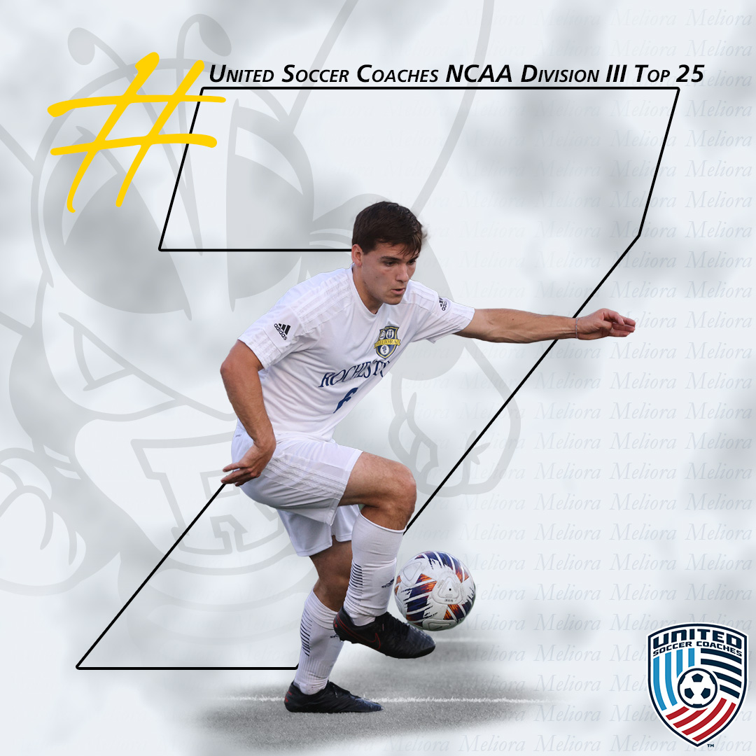 UofRathletics's tweet photo. 📰 @urmenssoccer remains at No. 7, while @URwomenssoccer moves up a spot to No. 14 in the latest @UnitedCoaches polls!!!

#GoJackets // #d3soccer