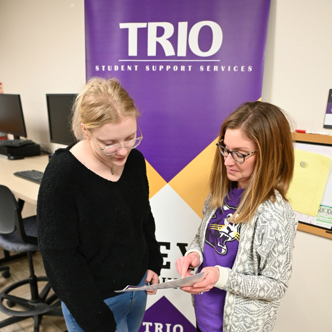 While you are attending college there are some great resources available to help you succeed. One of the programs you may not know about is TRIO. Question: What is TRIO? Answer: loom.ly/XuDvd9I #ExperienceEllsworth #CreateYourExperience #JoinTRIOToday