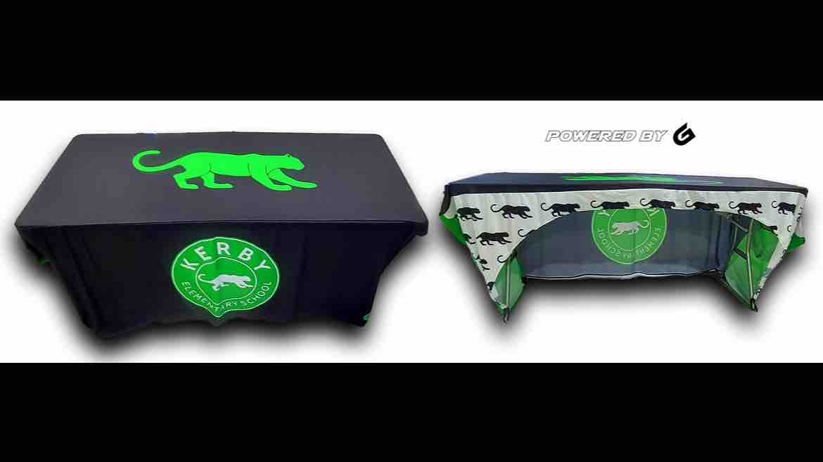 GameApparelUsa's tweet image. Fresh table covers for the Kerby Elementary School ⭐️ #PoweredByG #LookGoodPlayGood #CustomTableCover #MadeInTheUSA #Michigan #Unrivaled #TheGTakeover #GetInTheGame #WeGotGame #AmericanMade #GameApparel GBRANDUSA.COM