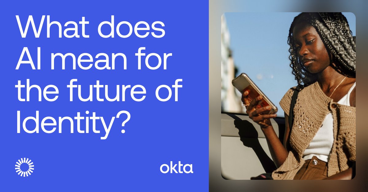 okta's tweet photo. 📍 The era of AI is here.

Hear from our CEO @ToddMcKinnon on why Generative AI is the most significant technology shift of our time.

Check it out: https://t.co/IHV0pcj7Xu https://t.co/kyndUqniKZ