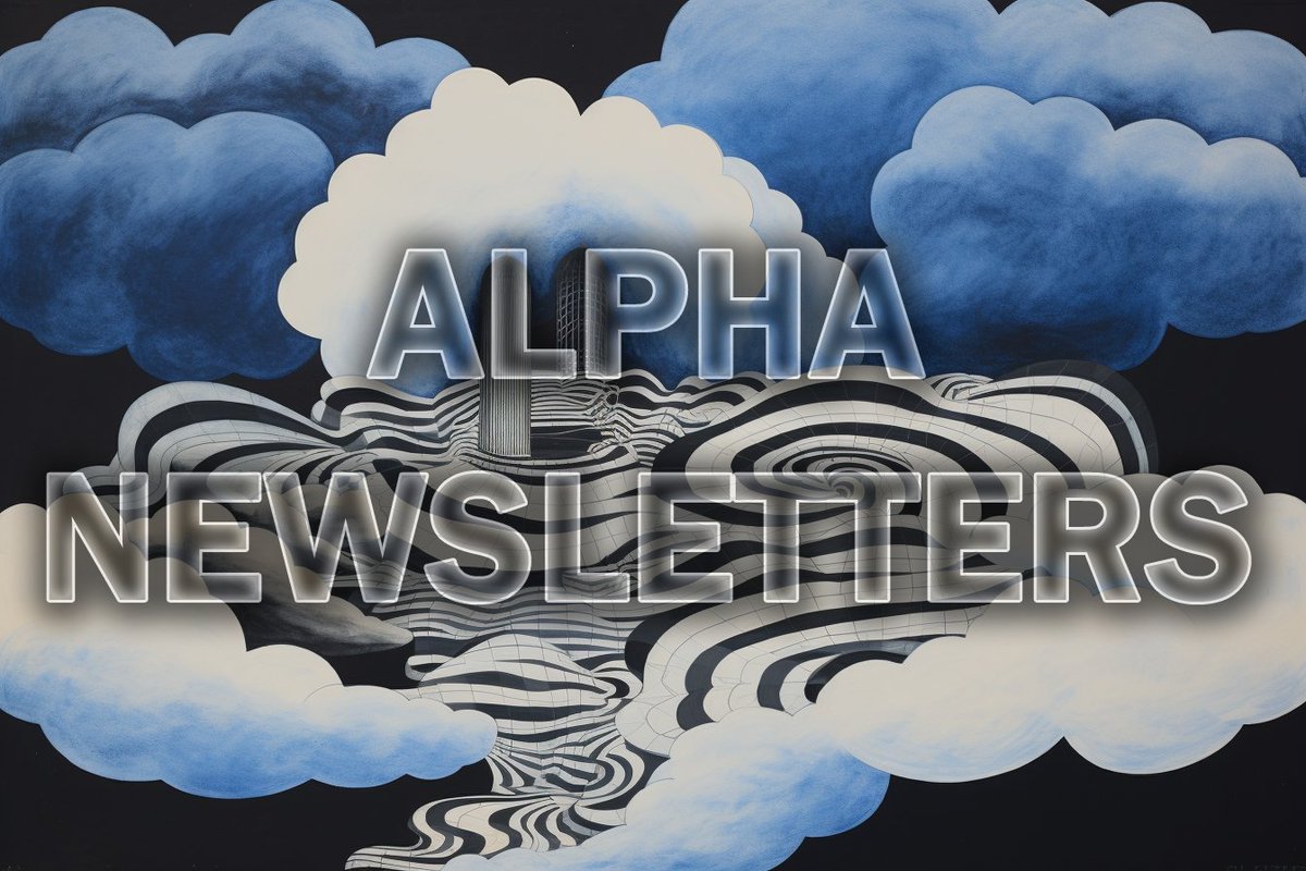 Want to achieve 100x growth? Get access to quality information before anyone else.

Check out my curated list of the 30 ultimate newsletters that'll transform you into a true alpha hunter 🧵👇