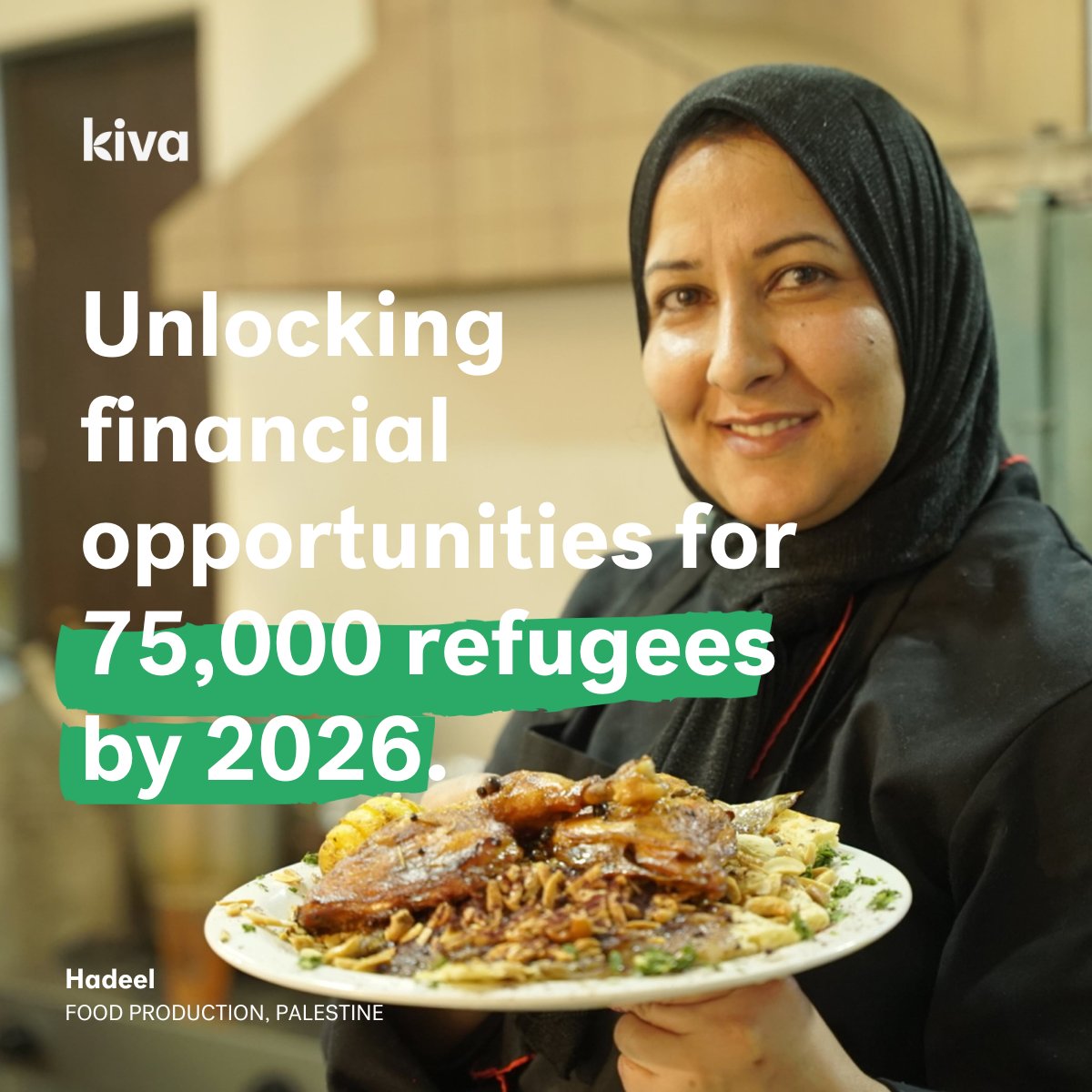 Join Kiva in our ambitious Commitment to Action aimed at fostering financial inclusion for an additional 75,000 #refugees by 2026. Find out more here: bit.ly/48hQe3z #CGI2023 @ClintonGlobal