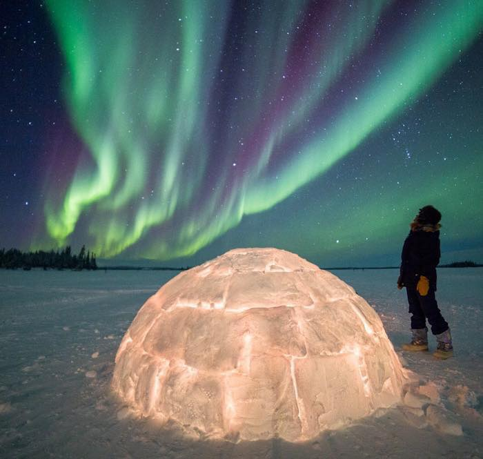 Aurora Boreal al Noroeste de Canadá 🇨🇦