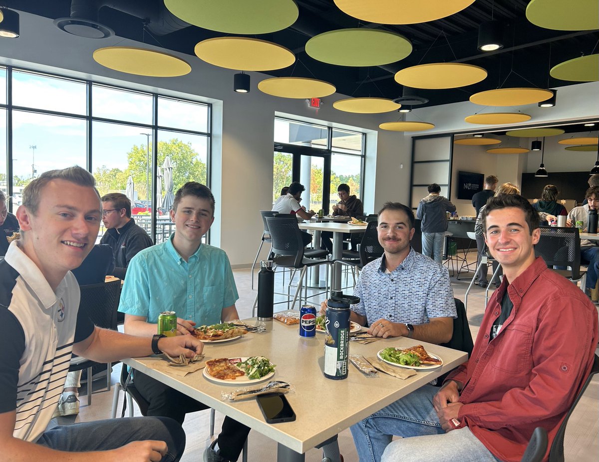 Our 2023 fall co-op lunch event was a success! Our co-op students got to enjoy a delicious meal together and had the opportunity to gain wisdom and ask questions from our CEO/President, Jeremy Jarrett. A huge shoutout to all our co-op students for their hard work and dedication!