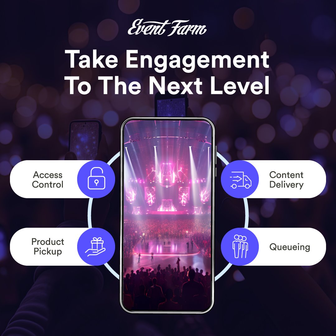 Unlocking engagement like a secret level in a video game 🎮🔓 #EventFarm's engagement tools: where attendee excitement reaches legendary status! 🎉 

⬇️Download our EFx engagement tool brochure now! -> bit.ly/3skg3Q9 

 #eventprofs #eventmanagement #eventmarketing