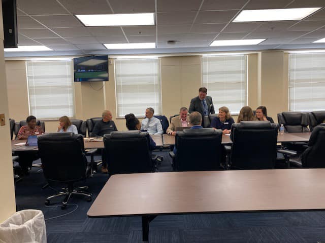 Ms. Tabitha Berger spoke on a computer science panel to legislators today about the importance of Computer Science Initiatives and how to make Computer Science more prevalent in our schools.