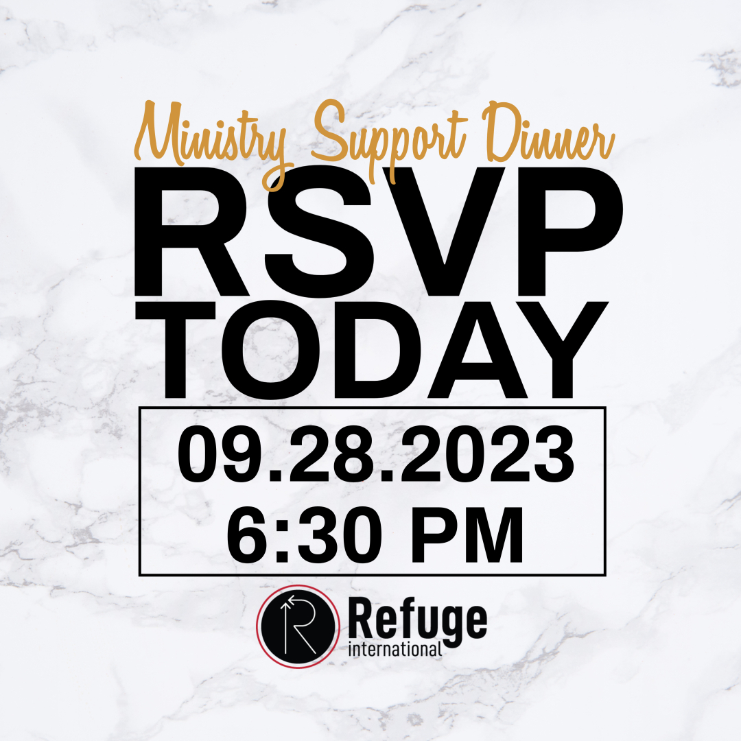 Refuge_Intl's tweet photo. You won't want to miss this encouraging evening of testimony and fellowship at this year's 2nd Annual Ministry Support Dinner for Refuge International. RSVP today at https://t.co/yCe4zZaWyi. Hope to see you there! https://t.co/Ic29Ofpf8w