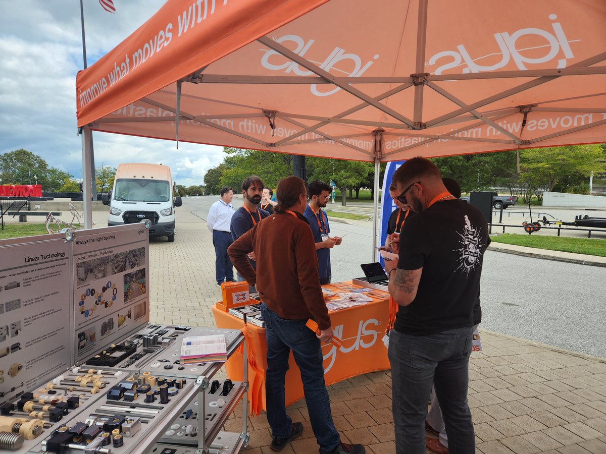 Mary Gannon (@fpw_marygannon) on Twitter photo Great morning meeting more experts, both local & from HQ, from <a href="/igus_Inc/">igus® Inc.</a> during their road show! Learned about the importance of strain relief & clamping in energy chain & more about their hybrid e-chain for heavy #hydraulic hoses & cables in mobile machines.
<a href="/DesignWorld/">Design World</a> Great morning meeting more experts, both local & from HQ, from <a href="/igus_Inc/">igus® Inc.</a> during their road show! Learned about the importance of strain relief & clamping in energy chain & more about their hybrid e-chain for heavy #hydraulic hoses & cables in mobile machines.
<a href="/DesignWorld/">Design World</a>