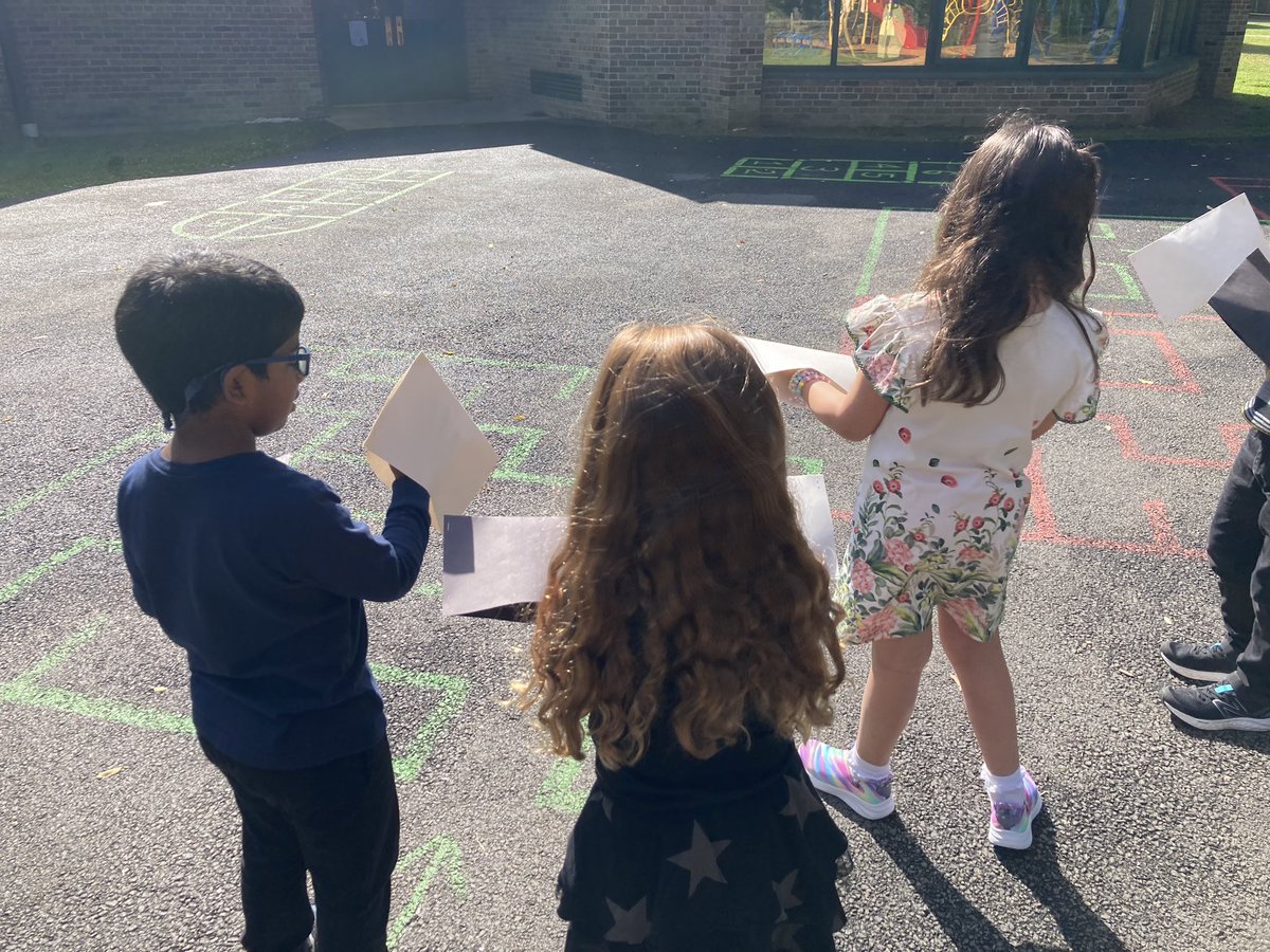 Using solar mittens to perform a fair test. Which color gets warmer in the sun faster? Black or white? #science21 #heathcotepride #kks <a href="/Mrs_Kazanecki/">Mrs. Kazanecki</a>