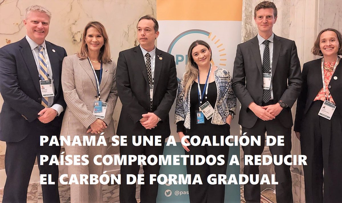 Panamá se unió hoy a la Powering Past Coal Alliance <a href="/PastCoal/">Powering Past Coal Alliance (PPCA)</a>, coalición de gobiernos, empresas y organizaciones nacionales y subnacionales que trabajan para fomentar la #transición de la generación de energía con #carbón a la #energíalimpia. #ODS7 +info energia.gob.pa