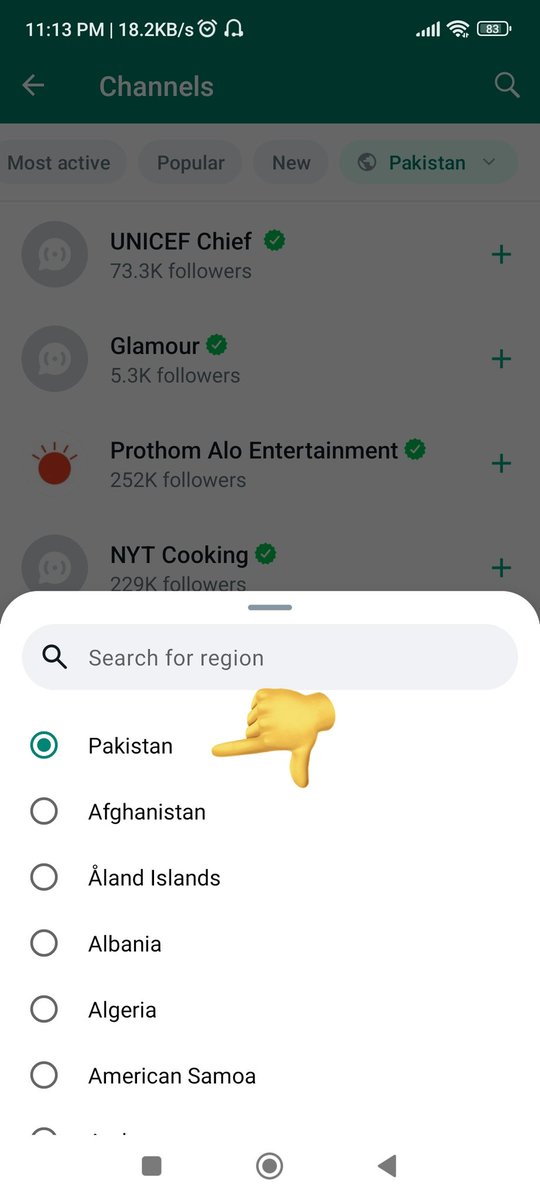 Channels is now fully available in over 180 countries 🌍  make sure your app is up to date to start channeling your faves 📲
#WhatsAppchannels 
#whatsappchannelsinPakistan
#whatsappupdates