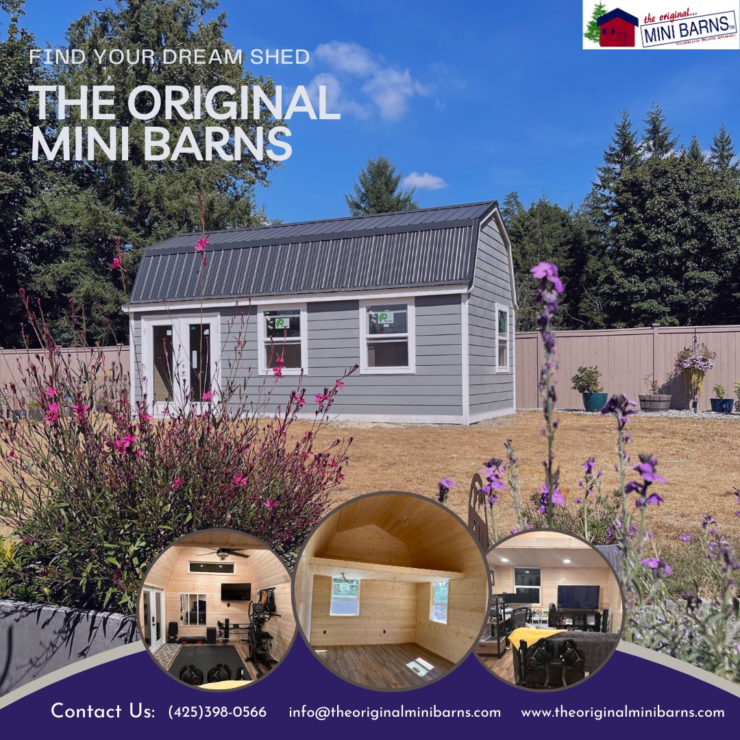 OGminibarns's tweet photo. Winter is coming! Discover your storage sanctuary with "The Original Mini Barn." Your all-season solution for a clutter-free, cozy winter.Interesting Shed Fact:
🔸 A shed isn't just for storage; it can be your winter oasis,holiday decor, and even serving as a home office. https://t.co/PlchBKHC4A