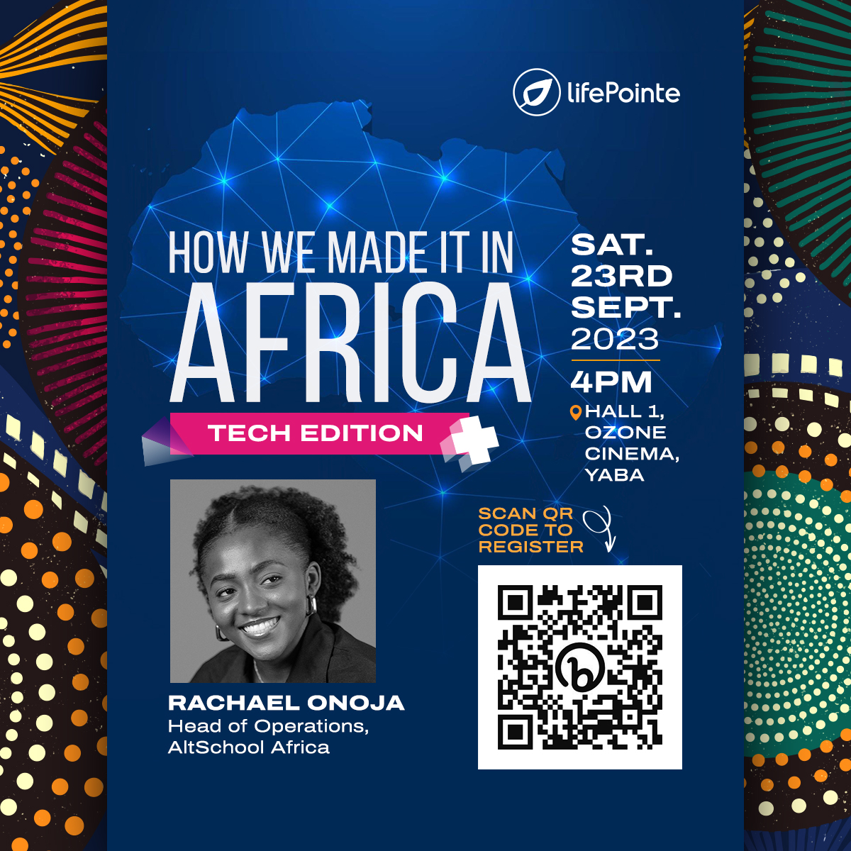 LifepointeYaba's tweet photo. Meet our dynamic panel of speakers: 
 @leyeConnect  @onojarachael  @ayobamiteriba 
joined by the charismatic @toluthompson , who will guide us through this incredible event. https://t.co/WfyUAZYKLs