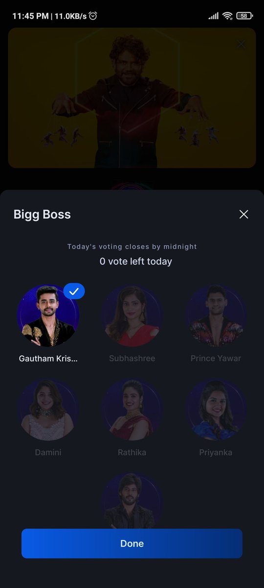 RaviKartik18's tweet photo. #BiggBossTelugu7
Vote for GauthamKrishna 
#GauthamKrishna https://t.co/5U5QN5KT0F