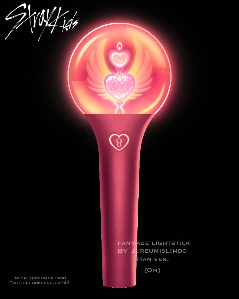 Individual member lightsticks for <a href="/Stray_Kids/">Stray Kids</a>
Han version (5/8)

 #StrayKids
#lightstick
#lightstickdesign
#Straykidsfanart
#unofficiallightstick