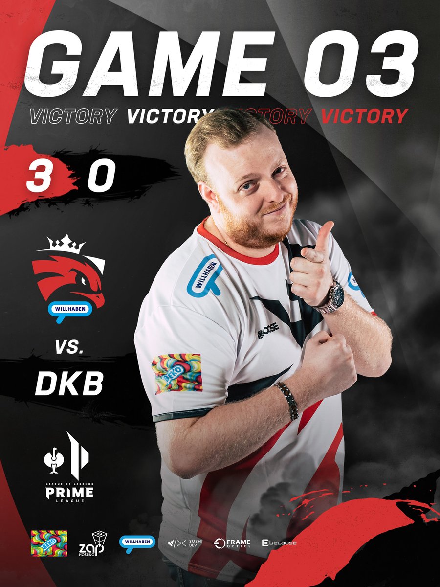 GGWP @DKBDiamonds we manage to secure the final win of this series. It is bitter sweet that only us get another chance to advance into <a href="/PrimeLeague/">Die Techniker Prime League</a> division 1, the cinderella story would have been if both of us managed to advance. Chapeau to all players!

#AFWILL👑