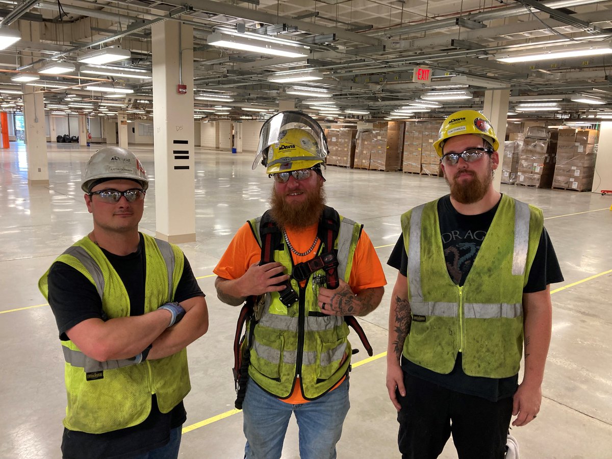 MDavisAndSons's tweet photo. #NationalConstructionAppreciationWeek is here! Thank you to all of the hardworking tradespeople at M. Davis &amp; Sons!
#ConstructionAppreciationWeek
#meritshopproud https://t.co/e86rFmpgFo