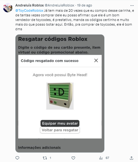 como se resgatar código no roblox｜Pesquisa do TikTok