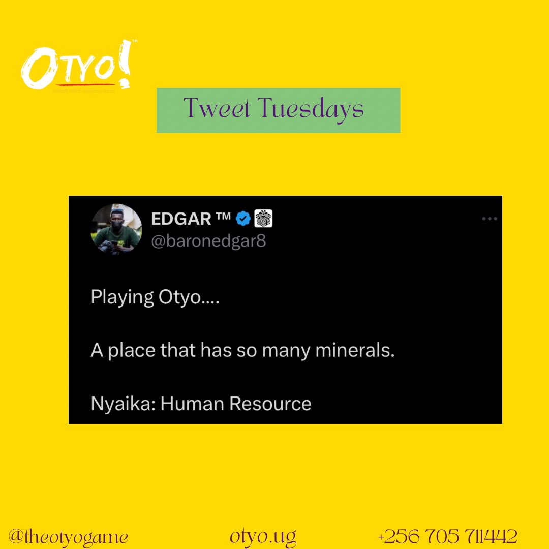 Calcium, iron, potassium, iodine, magnesium…the list continues.

Nyaika might actually be saying something!😂😂

#theotyogame #tweettuesdays #justforlaughs #letsplay #tribeguesses #wordgame #Africangame