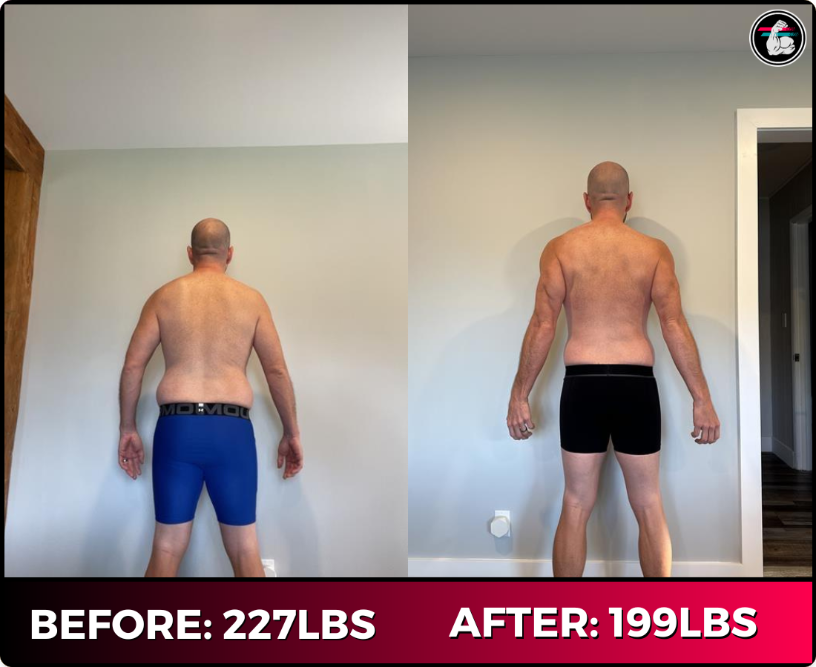 TheRiAnderson's tweet photo. Down 28 pounds in 6 months

It's all about consistency and Brad has been a testament to it.

• 118 straight days of hitting 10k steps
• Hit his calorie &amp; protein goals daily
• Never missed a workout

And we're just getting started. https://t.co/SC75hvMpgB