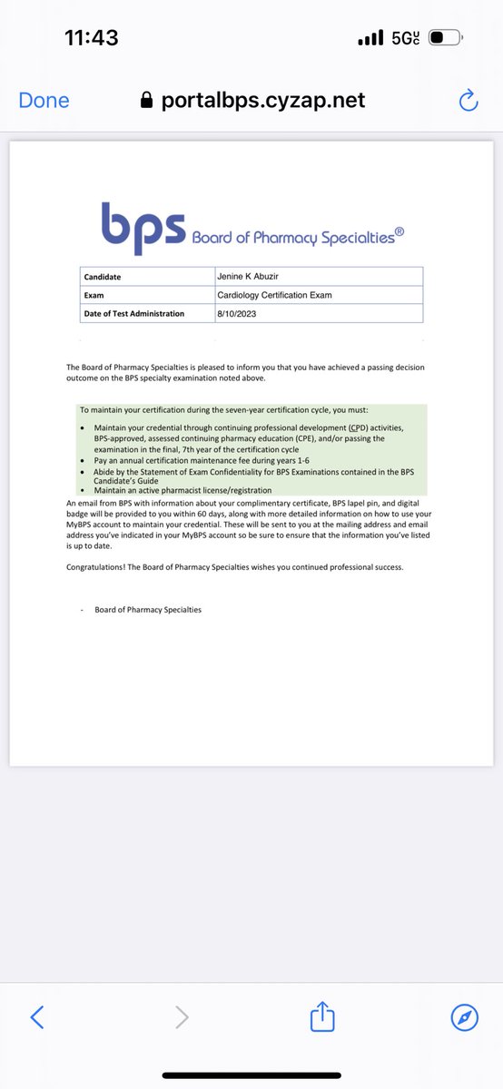 jenine_abuzir's tweet image. Adding a few new letters after my name #BCCP 🥳🫀