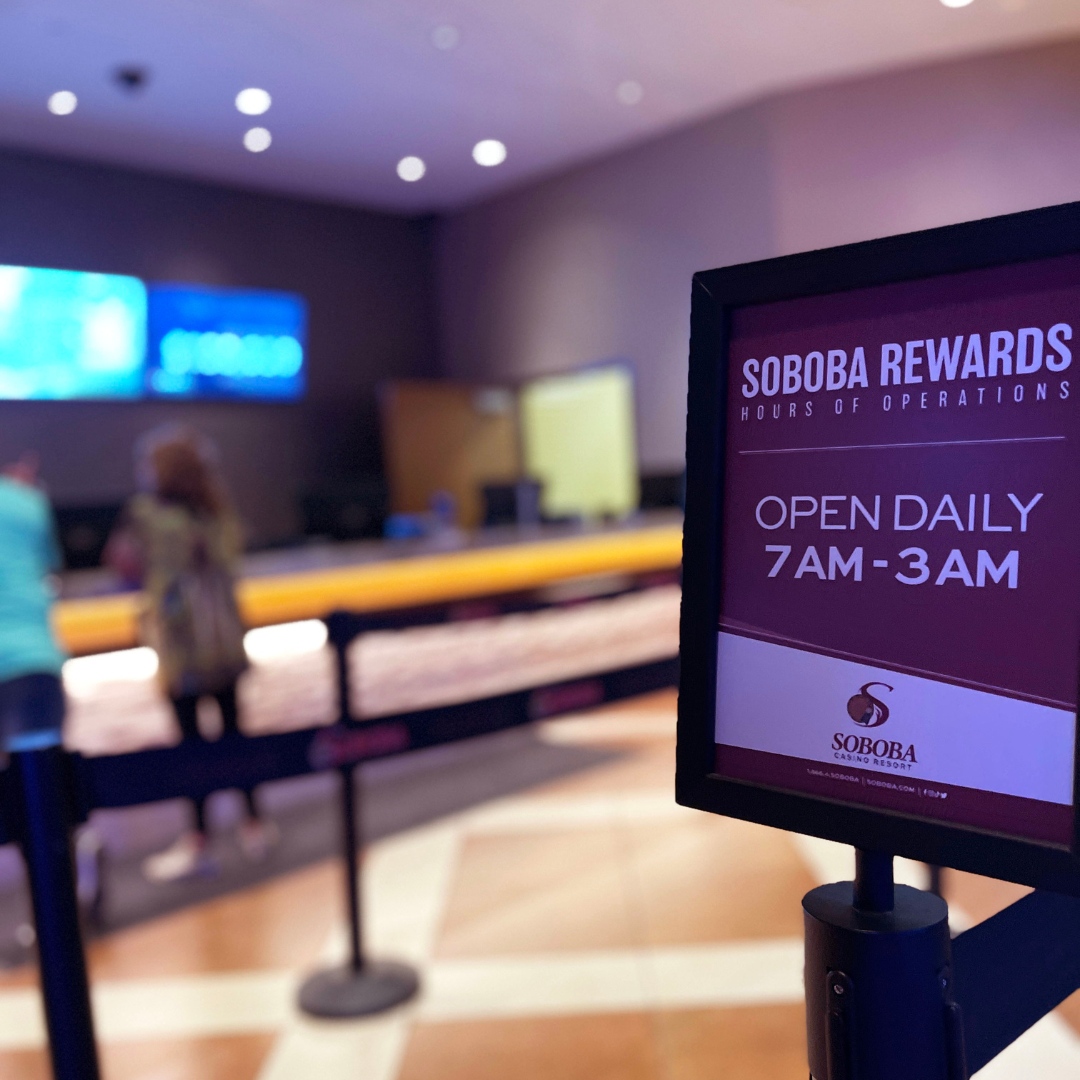 Get your Soboba Rewards Card today! Sign up by visiting our Rewards center. We are open 7AM-3AM daily! 🎊 #FindYourElement
