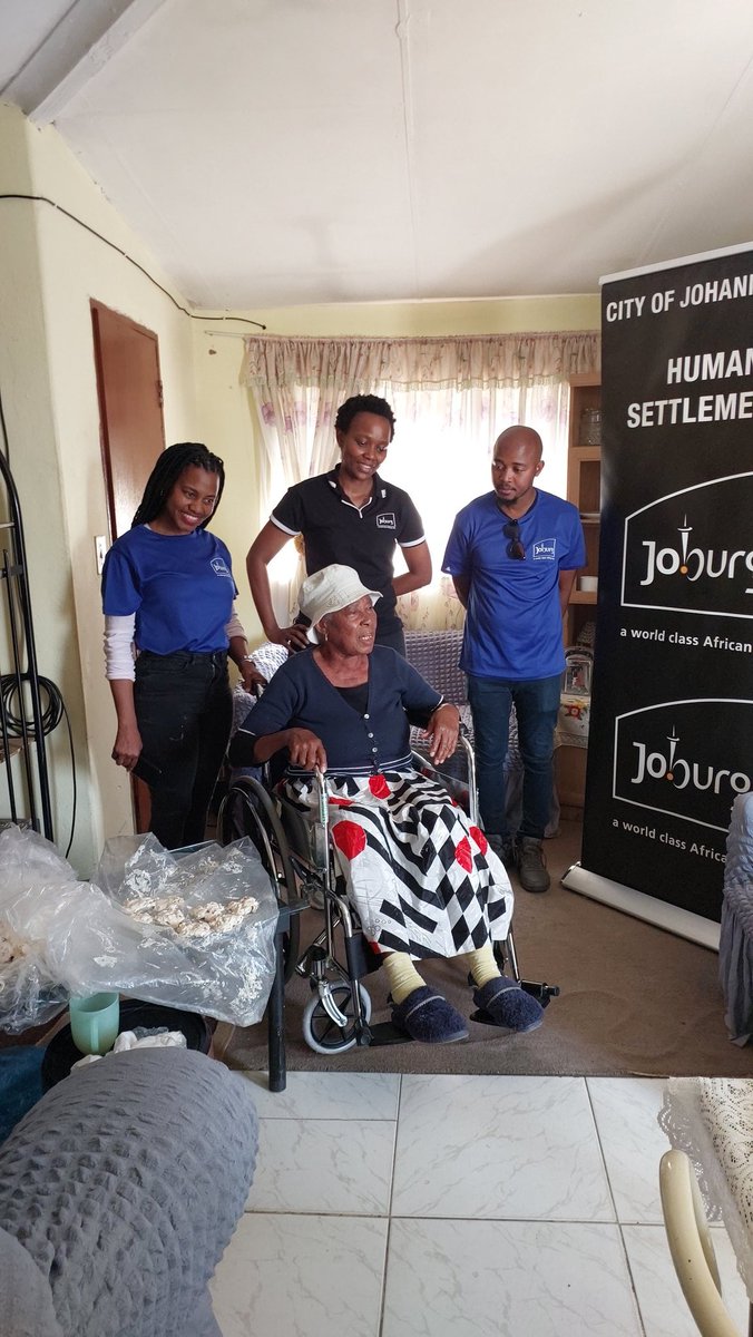 City of Joburg Human Settlements Department tweet media