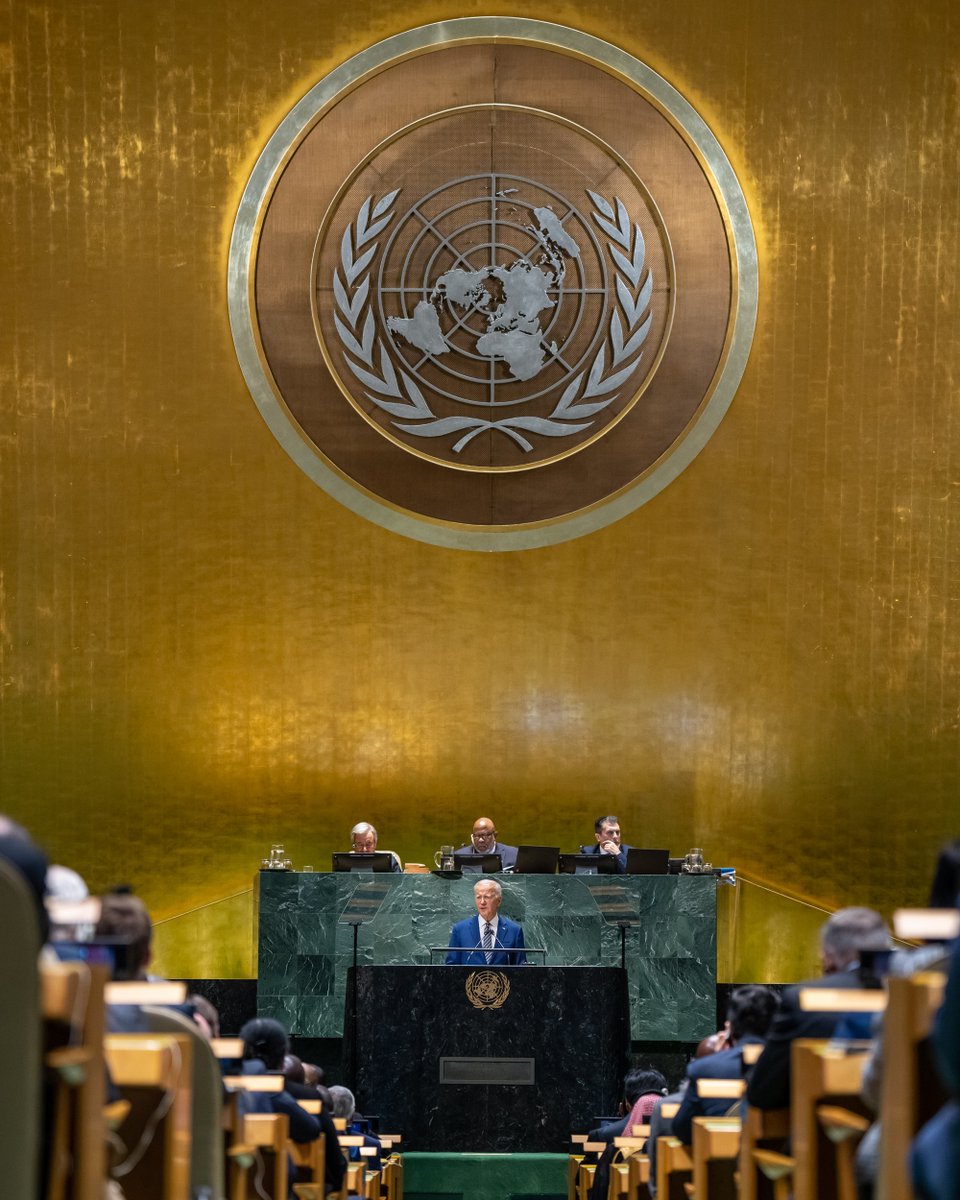At the 78th Session of the United Nations General Assembly, President Biden reaffirmed America’s commitment to working with our allies and partners to build a more secure, more prosperous, and more equitable world for all people.