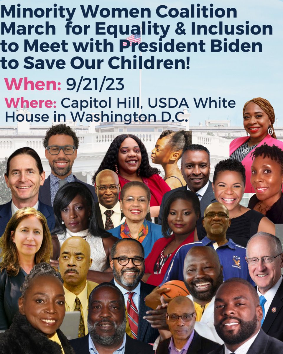 NWIAA's tweet photo. Welcome all of our phenomenal speakers who will be joining us at our upcoming March with the largest minority agriculture organization in the country! We will march for at-risk youth and minority women farmers! We are determined to meet with President Biden before10/10/23! https://t.co/BFmg6mQ3P9