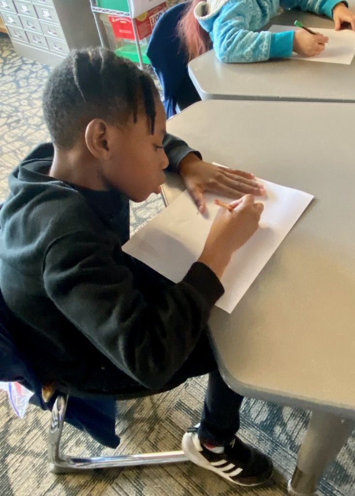 HarrHillSIPA's tweet photo. We had our first #BookBreak #Author visit with @peterhreynolds! Our 1st, 2nd, and 3rd graders loved it! #HHLightning #HHreads @ltgoodnews https://t.co/2ZDx0SbA6i