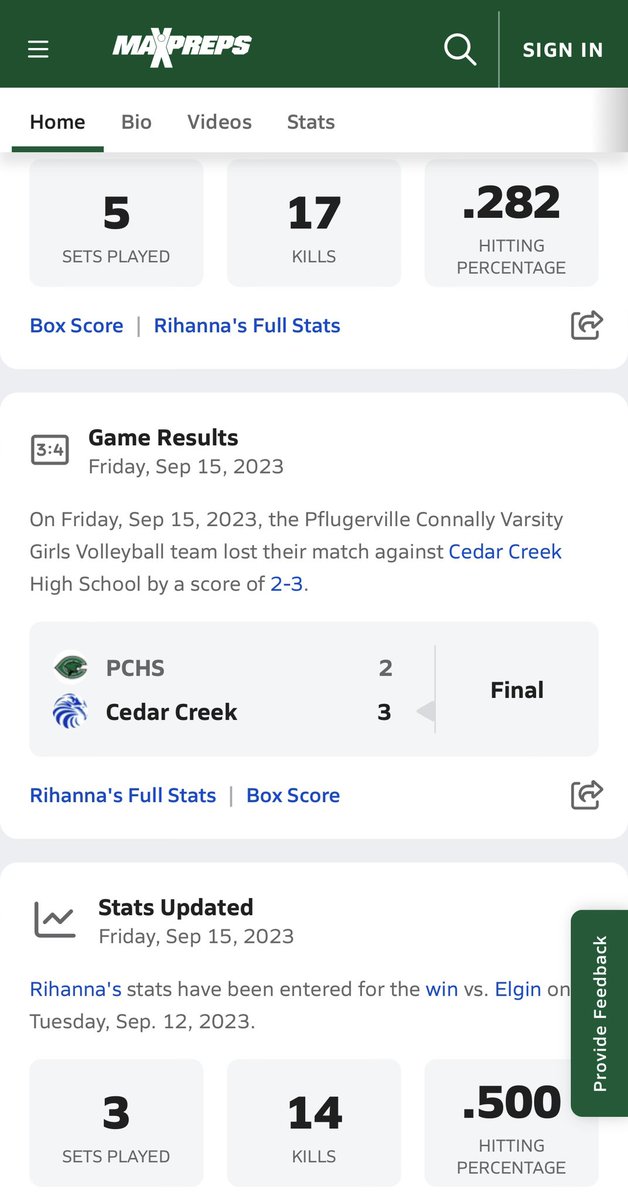 Rihanna Bryant c/o 2026
She’s coming! 📈 
<a href="/rihanna_bryantt/">Rihanna Bryant</a> <a href="/chsVBdigdeep/">ConnallyHSVB</a> <a href="/var_austin/">VAR</a>