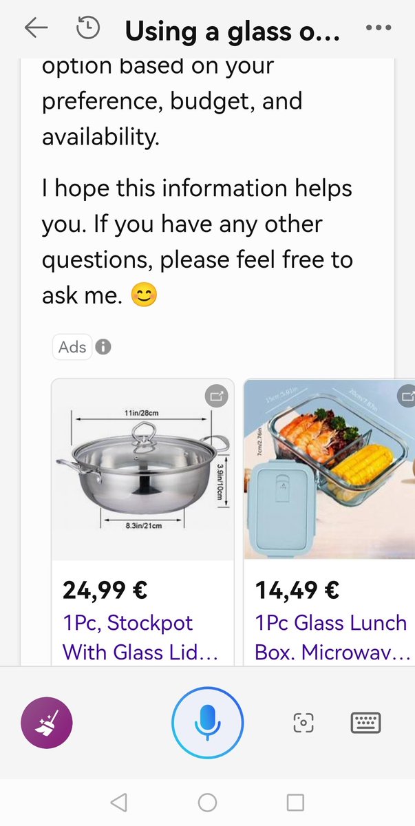 t_mucha's tweet photo. This is the first time that I came across #ads inserted into #Bing chat results. Expected but unwelcome development. #ChatGPT #LLMs https://t.co/e3tULozhzi