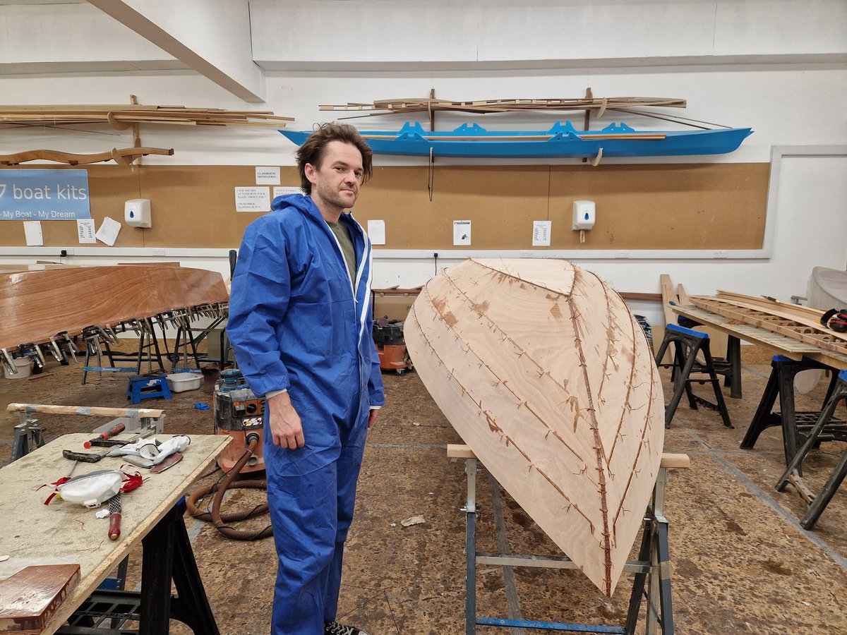 Day 2 (Geordie Accent) starting to look like a boat!